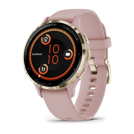 Smartwatch Garmin Venu 3S, GPS, Wi-Fi, curea silicon