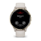 Smartwatch Garmin Venu 3S, GPS, Wi-Fi, curea silicon