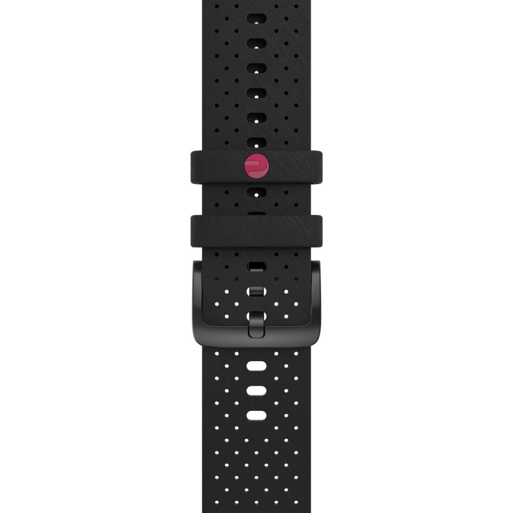 Curea de silicon Polar - 22mm Negru