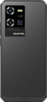 Telefon mobil Oukitel WP50, 5G, 6.60" HD+, 12GB RAM (4GB + 8GB extensibili), 256GB ROM, Android 14, MTK Dimensity 6100+, NFC, Face Unlock, Amprenta, 48MP, 6500mAh, Dual SIM
