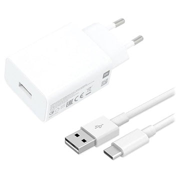 Incarcator de retea original Xiaomi 3A, 22.5W (Type A) și Cablu USB-C