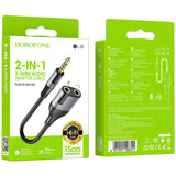 Adaptor Audio 3.5mm - 3.5mm Borofone BL19 Creato