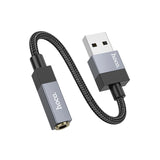 Adaptor Audio USB-A - 3.5mm HOCO UPA32D