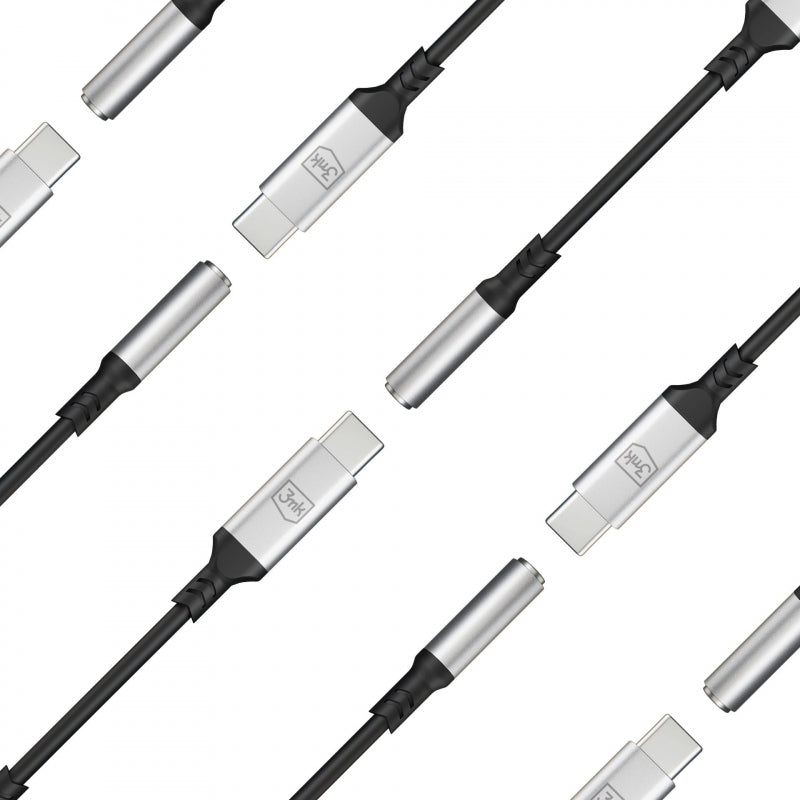 Adaptor Audio USB-C - 3.5mm 3MK