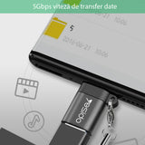 Adaptor OTG USB-C - USB-A Yesido GS06