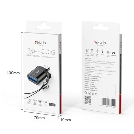 Adaptor OTG USB-C - USB-A Yesido GS06