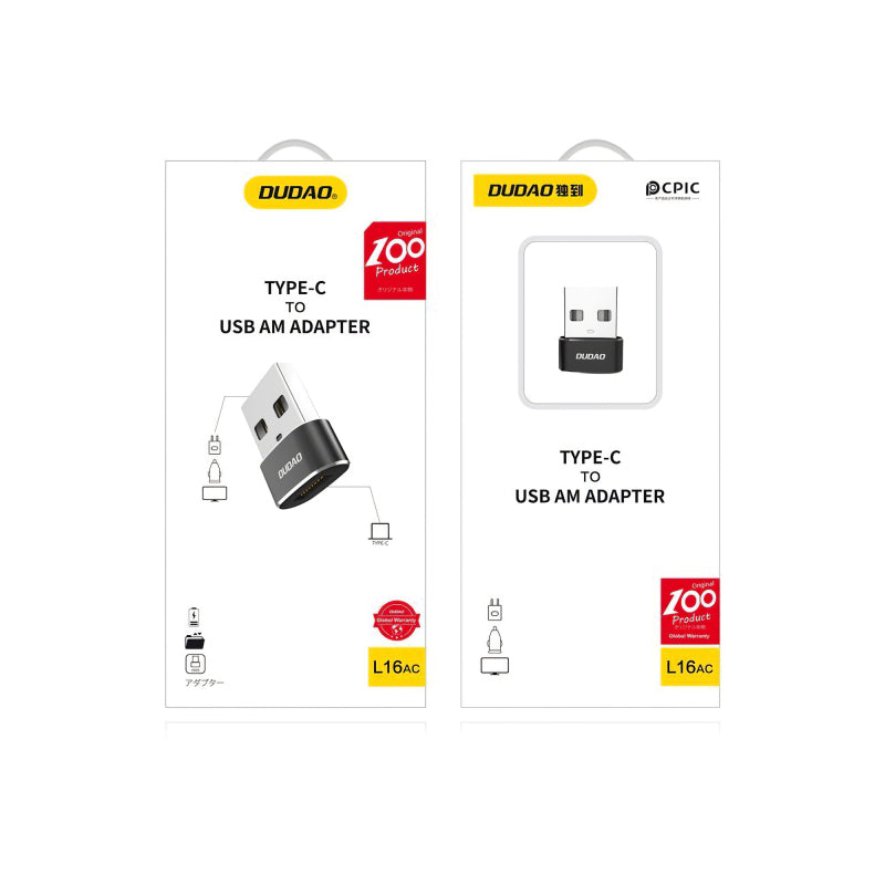 Adaptor USB-C - USB-A Dudao L16AC