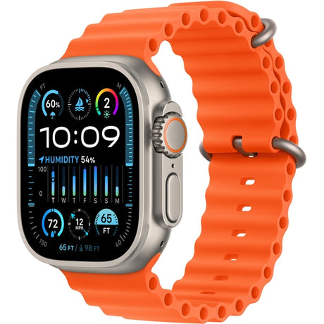 Apple Watch Ultra 2, GPS, Cellular, Carcasa Titanium 49mm, Orange Ocean Band - NotebookGsm