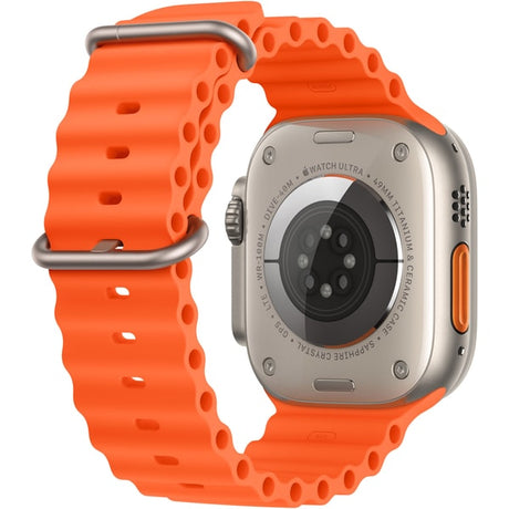 Apple Watch Ultra 2, GPS, Cellular, Carcasa Titanium 49mm, Orange Ocean Band - NotebookGsm