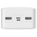 Baterie Externa Baseus Bipow, 30000mAh, 15W, 1 x USB-C - 2 x USB-A, Alba PPBD050202