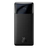 Baterie Externa Baseus Bipow, 10000mAh, 20W, QC + PD, 1 x USB-C - 2 x USB-A, Neagra PPBD050301