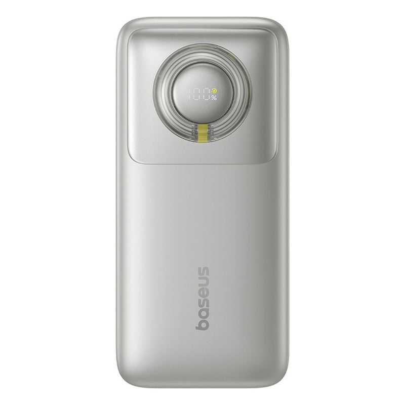 Baterie Externa Baseus Free2Pull, 20000mAh, 65W, PD, 2 x USB-C, Gri P10073700843-00