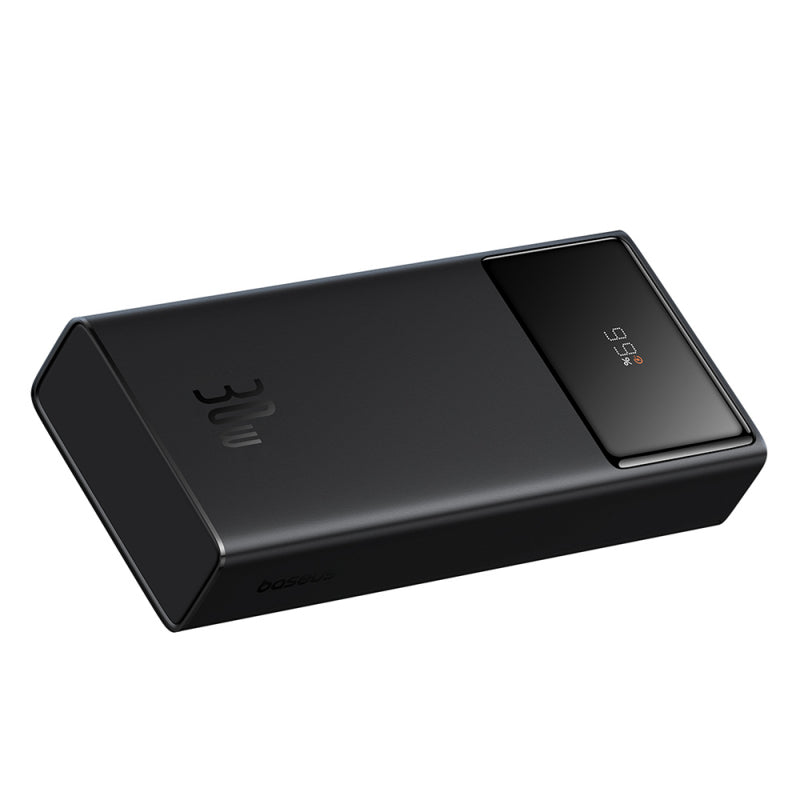 Baterie Externa Baseus Star Lord, 20000mAh, 30W, QC + PD, 1 x USB-C - 2 x USB-A, Neagra P10022904113-00