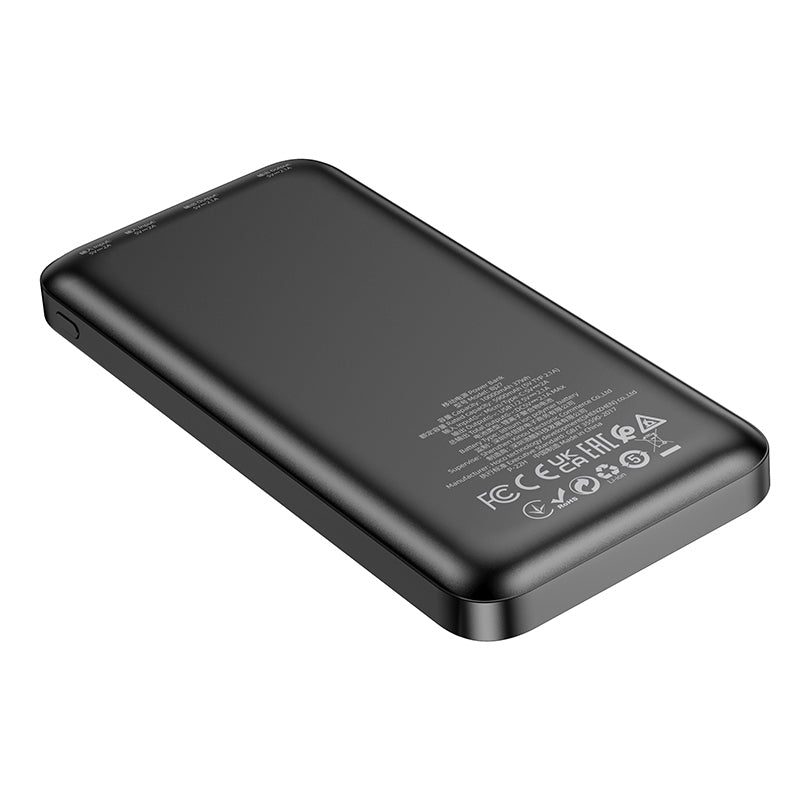 Baterie Externa Borofone BJ27 Pindar, 10000mAh, 10.5W, 2 x USB-A