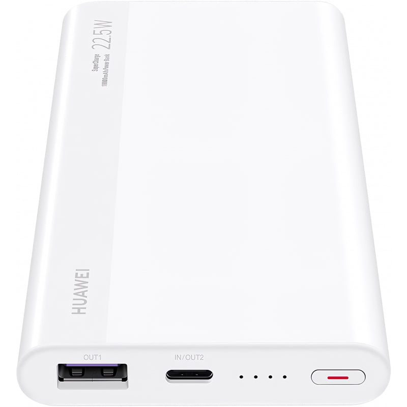 Baterie Externa Huawei SuperCharge, 10000mAh, 22.5W, QC + PD, 1 x USB-A - 1 x USB-C, Alba 55034445