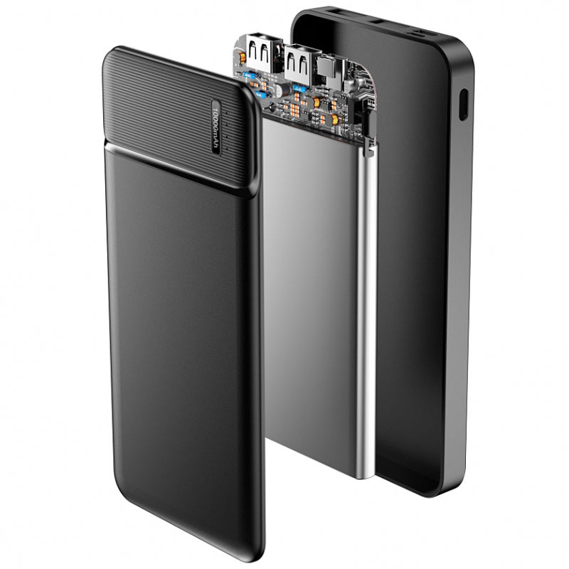 Baterie Externa MaXlife MXPB-01, 10000mAh, 12W, 2 x USB-A