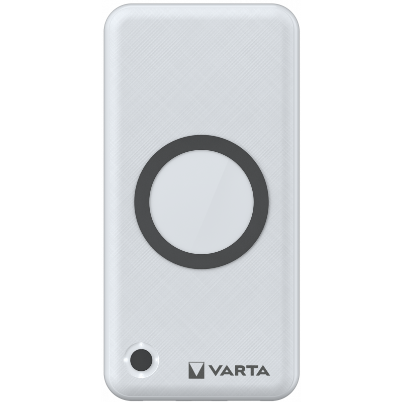 Baterie Externa Wireless Varta, 20000mAh, 18W, QC + PD, 2 x USB-A - 1 x USB-C