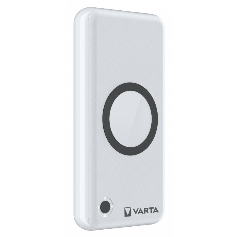 Baterie Externa Wireless Varta, 20000mAh, 18W, QC + PD, 2 x USB-A - 1 x USB-C