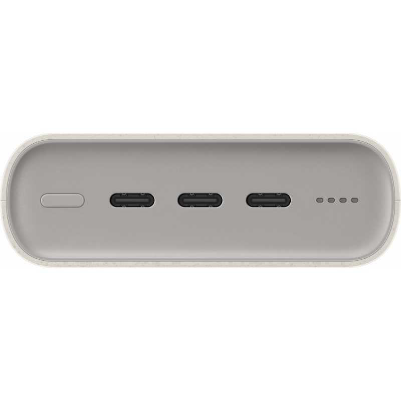 Baterie Externa Samsung, 20000mAh, 45W, PD, 3 x USB-C, Bej EB-P4520XUEGEU