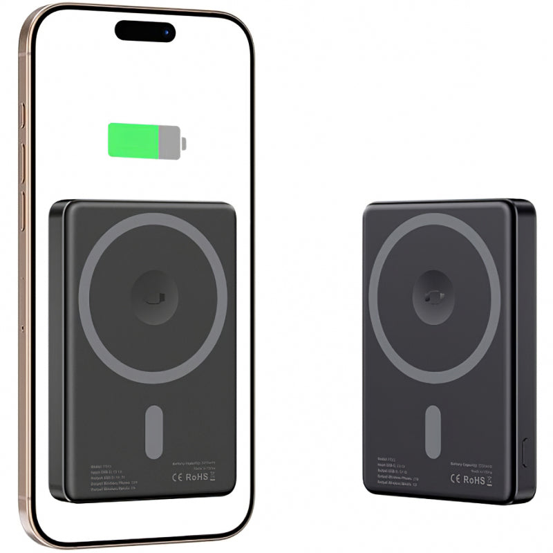 Baterie Externa Tech-Protect PB33 LifeMag, 5000mAh, 15W, FQI, 1 x QI - 1 x USB-C
