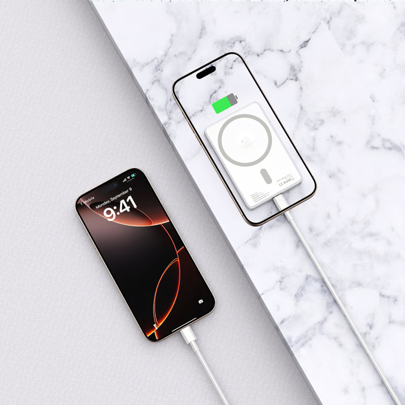 Baterie Externa Tech-Protect PB33 LifeMag, 5000mAh, 15W, FQI, 1 x QI - 1 x USB-C