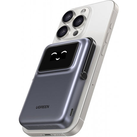 Baterie Externa Wireless UGREEN PB572 Uno, 10000mAh, 20W, PD + FQI, 1 x QI - 1 x USB-C