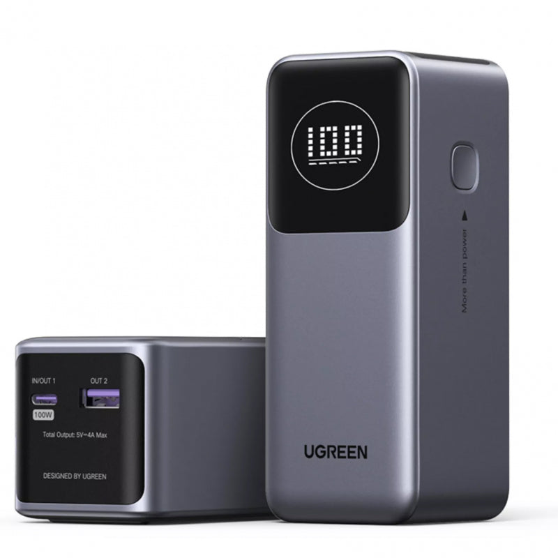 Baterie Externa UGREEN PB724, 12000mAh, 100W, QC + PD, 1 x USB-A - 1 x USB-C