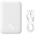 Baterie Externa Wireless Baseus Magnetic Mini, 6000mAh, 20W, PD + FQI, 1 x USB-C
