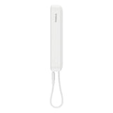 Baterie Externa Wireless Baseus Magnetic Mini, 10000mAh, 30W, PD + FQI, 1 x QI - 2 x USB-C, Alba P1002210B223-00