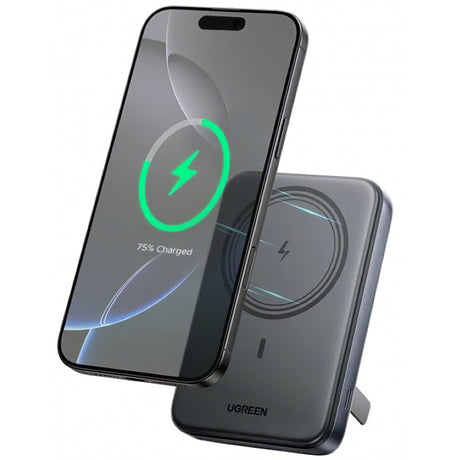 Baterie Externa Wireless UGREEN PB562, 10000mAh, 20W, PD + FQI, 1 x QI - 1 x USB-C