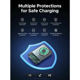 Baterie Externa Wireless UGREEN PB562, 10000mAh, 20W, PD + FQI, 1 x QI - 1 x USB-C