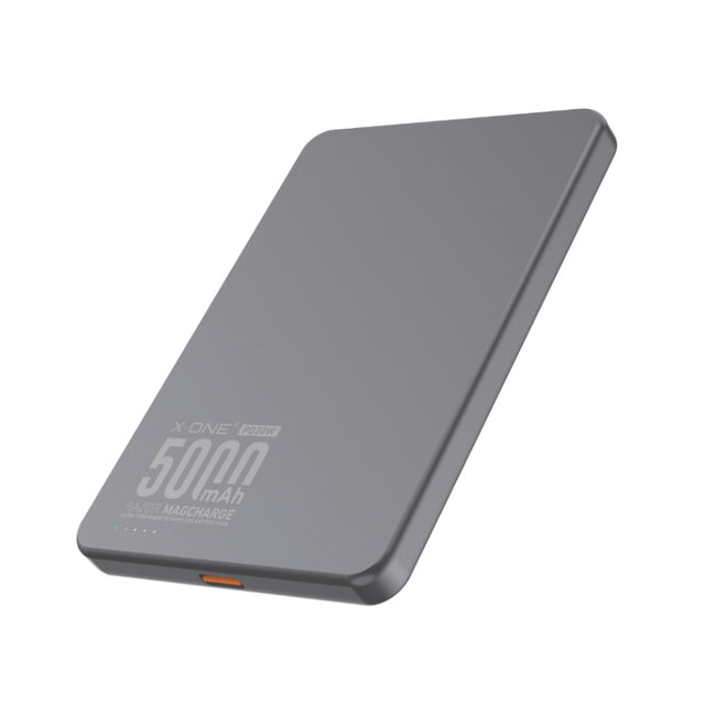 Baterie Externa Wireless X-One Razor Magcharge Ultraslim, 5000mAh, 15W, FQI, 1 x QI