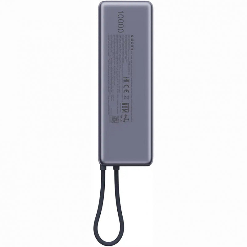 Baterie Externa Xiaomi, 10000mAh, 165W, PD, 2 x USB-C, Gri PB1165MI