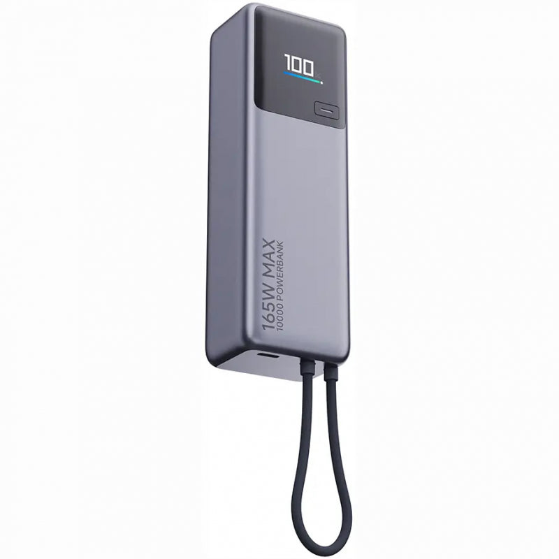 Baterie Externa Xiaomi, 10000mAh, 165W, PD, 2 x USB-C, Gri PB1165MI