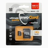 Card de memorie microSD IMRO 32GB / 64GB / 128GB 100MB/s clasa 10 UHS 3 cu adaptor SD