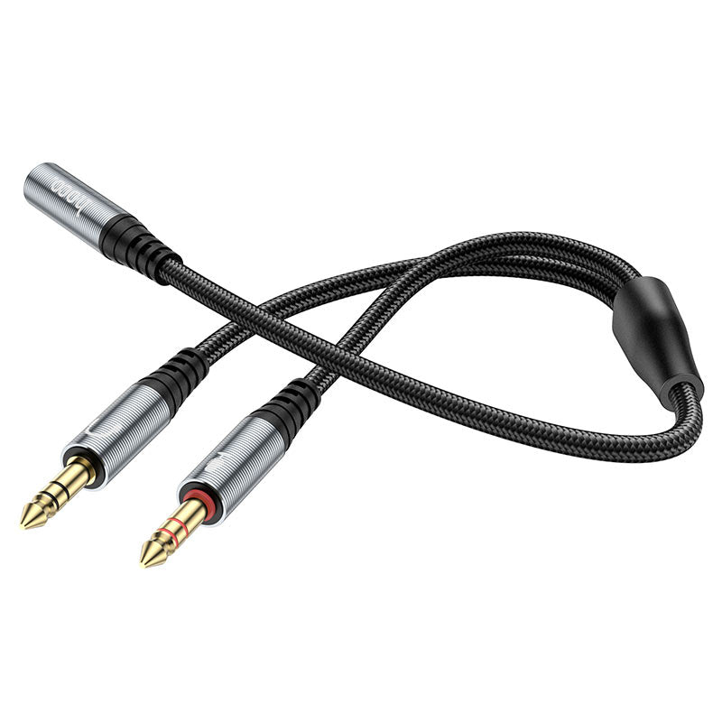 Adaptor Audio 3.5mm - 2 x 3.5mm HOCO UPA21, 0.25m
