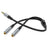 Adaptor Audio 3.5mm - 2 x 3.5mm HOCO UPA21-2, 0.25m