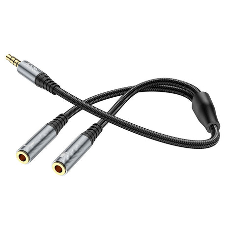 Adaptor Audio 3.5mm - 2 x 3.5mm HOCO UPA21-2, 0.25m