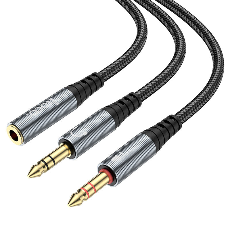 Adaptor Audio 3.5mm - 2 x 3.5mm HOCO UPA21, 0.25m