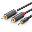 Cablu Audio 3.5mm - 2 x RCA UGREEN AV102, 2m