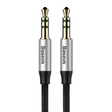 Cablu Audio 3.5mm - 3.5mm Baseus Yiven M30, 1m, Negru CAM30-BS1