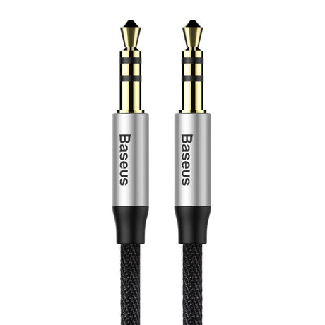 Cablu Audio 3.5mm - 3.5mm Baseus Yiven M30, 1m, Negru CAM30-BS1