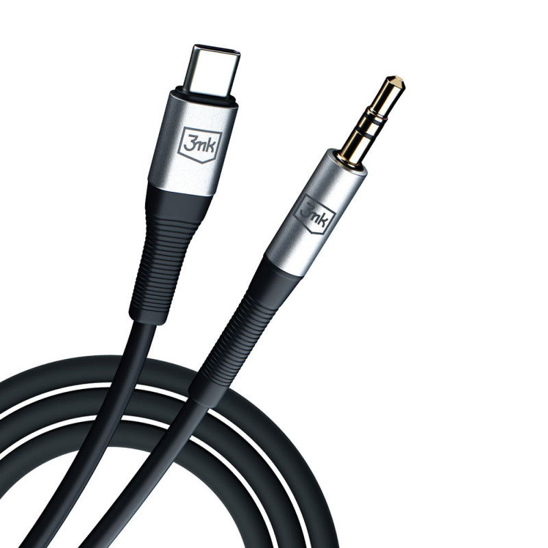 Cablu Audio USB-C - 3.5mm 3MK, 1m