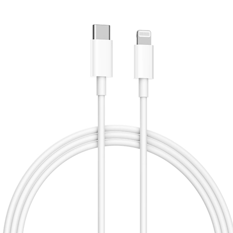 Cablu Date si Incarcare USB-C - Lightning Xiaomi, 18W, 1m, Alb BHR4421GL