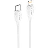 Cablu Date si Incarcare USB-C - Lightning BLUE Power B1BX19, 18W, 1m