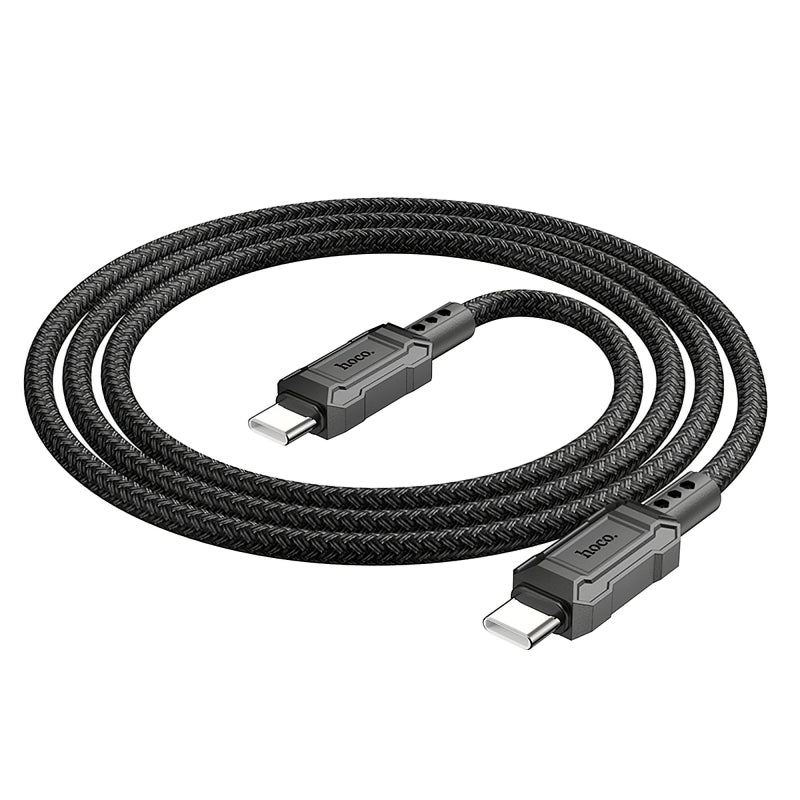 Cablu Date si Incarcare USB-C - USB-C HOCO Leader X94, 60W, 1m