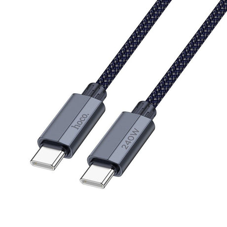 Cablu Date si Incarcare USB-C - USB-C HOCO U134, 240W, 1.8m