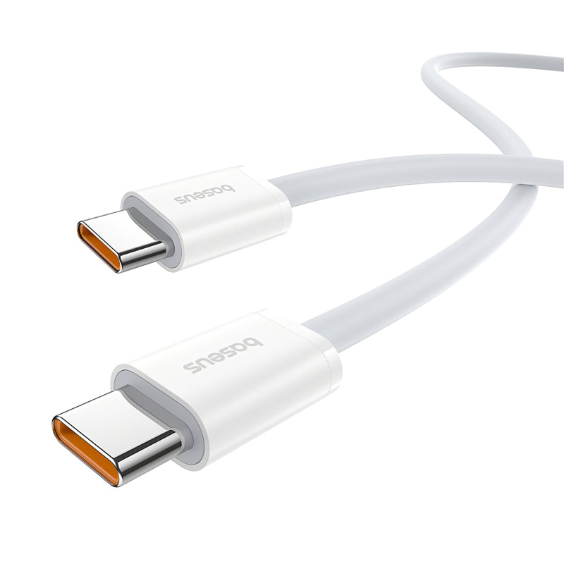 Cablu Date si Incarcare USB-C - USB-C Baseus Superior Series 2, 100W, 2m, Alb P10365200211-04