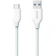 Cablu Date si Incarcare USB-A - USB-C Anker PowerLine, 18W, 0.9m, Alb A8163021