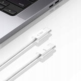 Cablu Date si Incarcare USB-C - USB-C Tech-Protect Ultraboost Classic, 60W, 1m